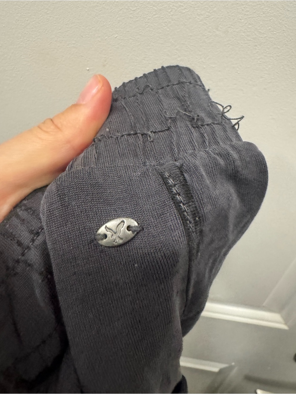 American Eagle By Payless Charcoal Gray Jogger Pants